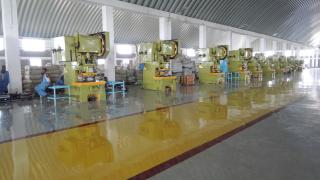 Brake-pad-production-line